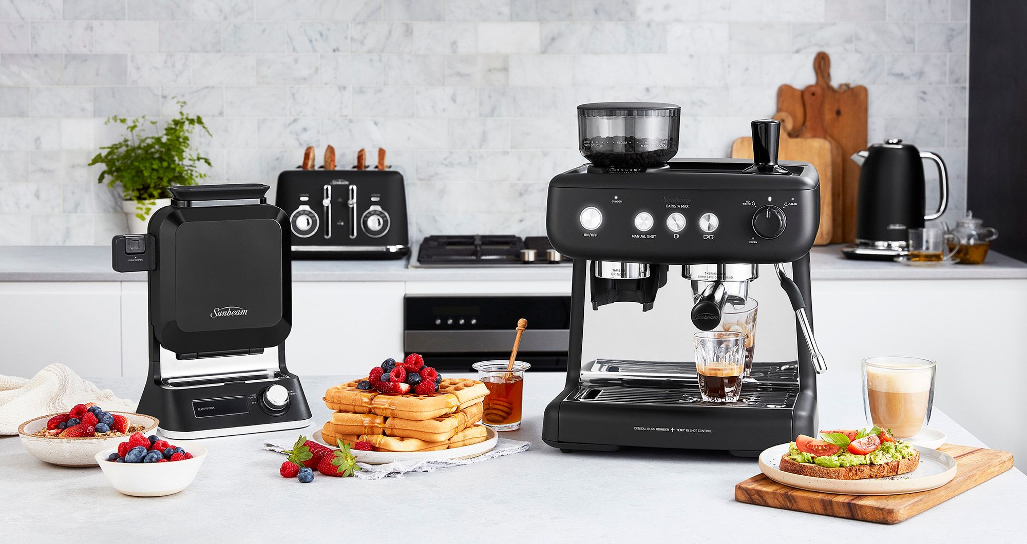 shade select vertical waffle maker